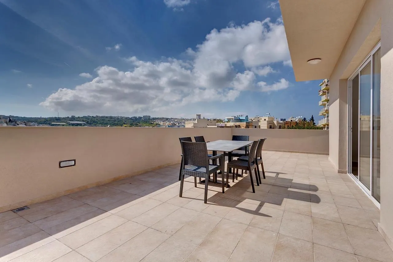 아파트 Luxury 2 Bedroom Penthouse In St Julians Saint Julian's